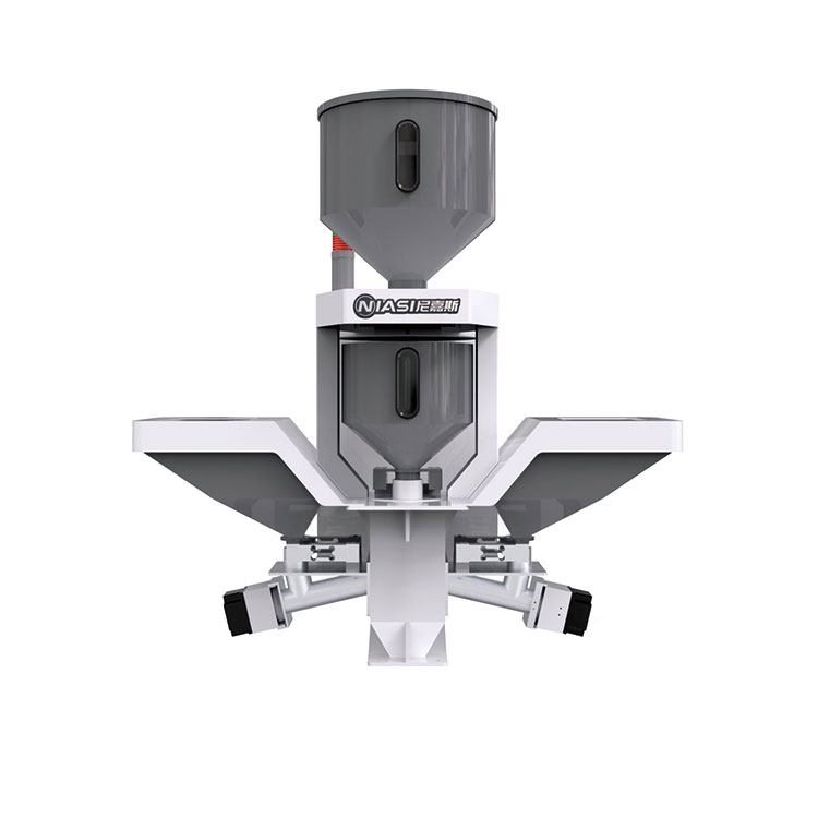 Nola hobetzen du irabiagailu grabimetriko batek material industrialaren nahasketa?